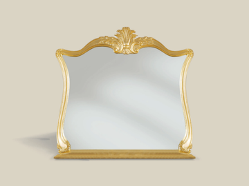 5444 - Framed wooden mirror by Tarocco Vaccari Group - view 2